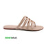 Black Casual Multi Stripe Flat For Womens 2382
